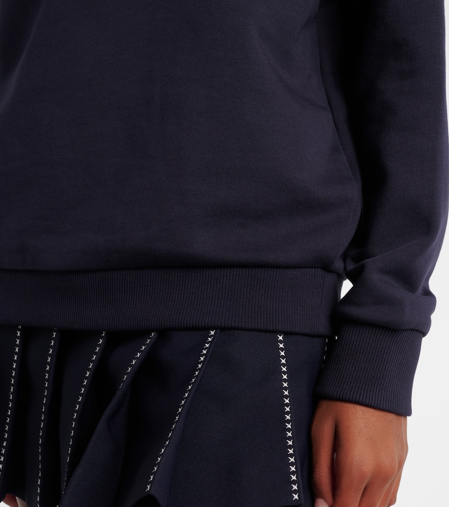 Logo cotton jersey sweatshirt