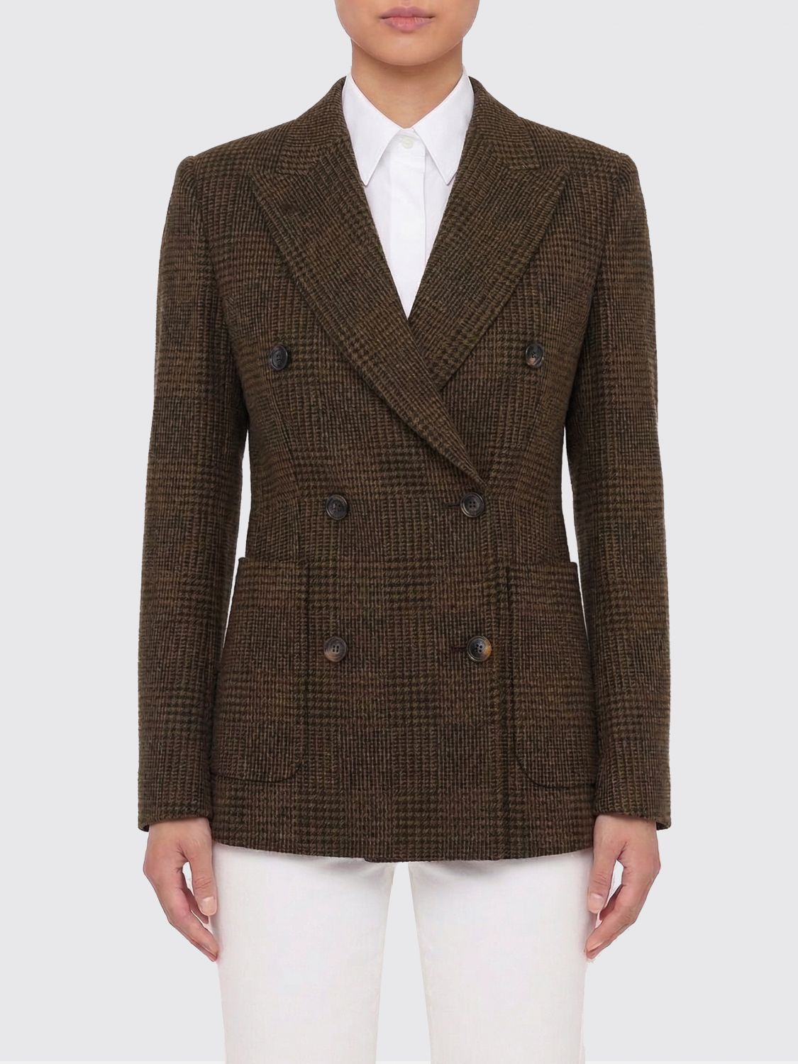 Jacket Woman color Dark