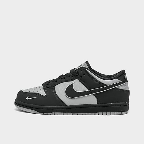 Little Kids Dunk Low Casual Shoes in Anthracite/Anthracite/Light Smoke Grey