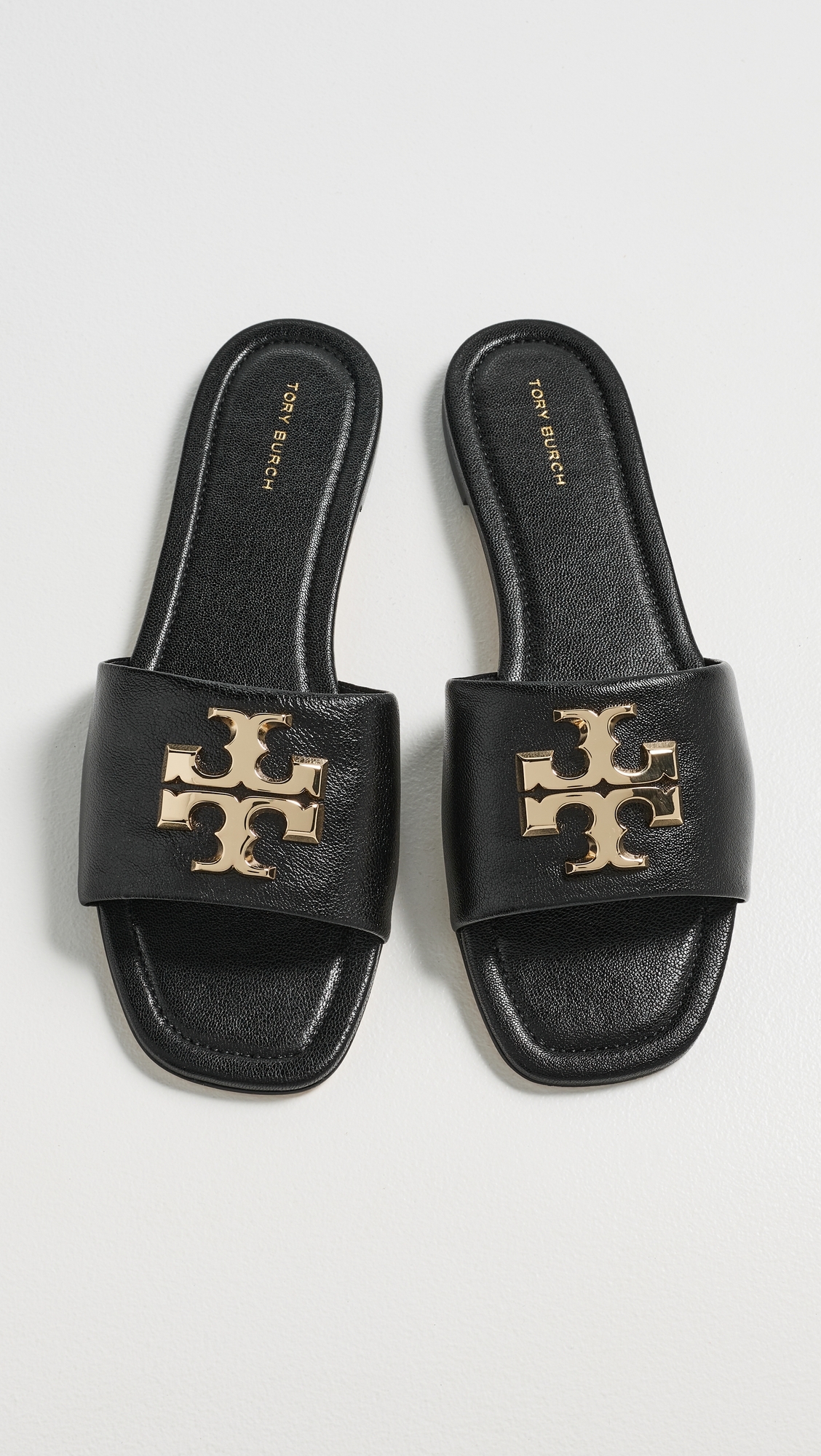 Eleanor Slides Perfect Black / Gold