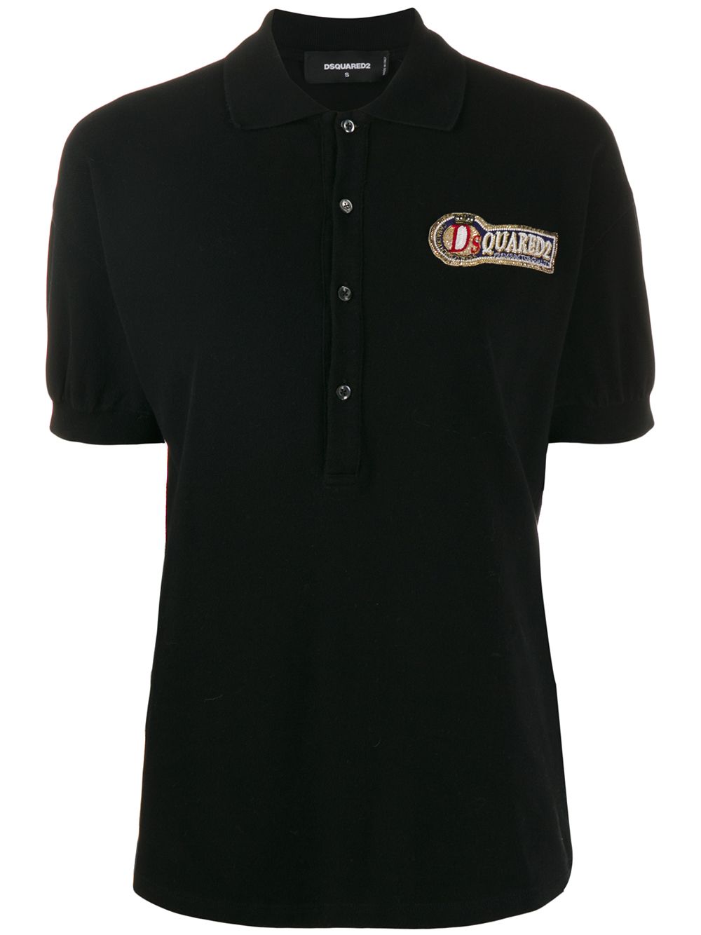 Logo polo shirt - Black