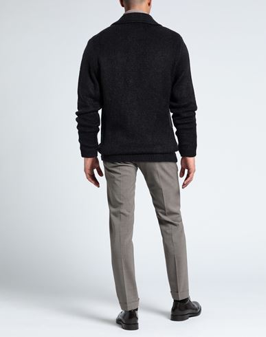 Man Cardigan Black Size 36 Acrylic, Polyamide, Mohair wool