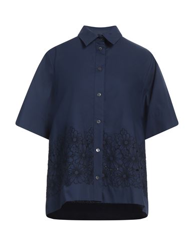 P. a.r. o.s. h. Woman Shirt Midnight blue