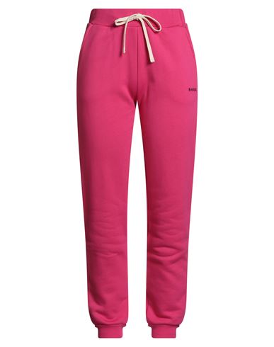 Woman Pants Fuchsia Size L Cotton