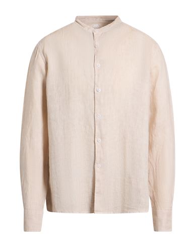Man Shirt Beige Size 17 ½ Linen