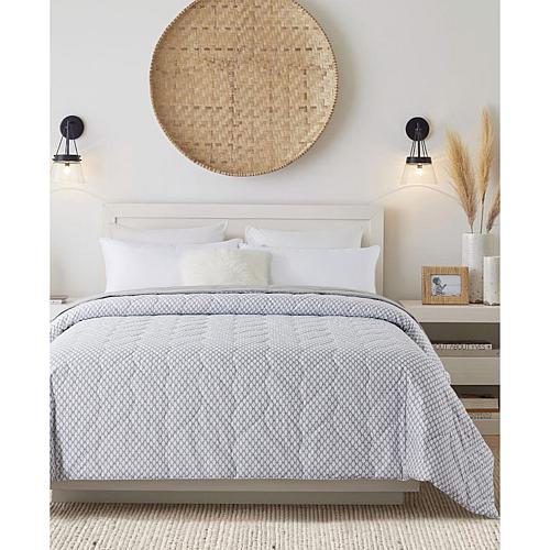 St James Home Cotton Reversible Down Alternative Blanket- King