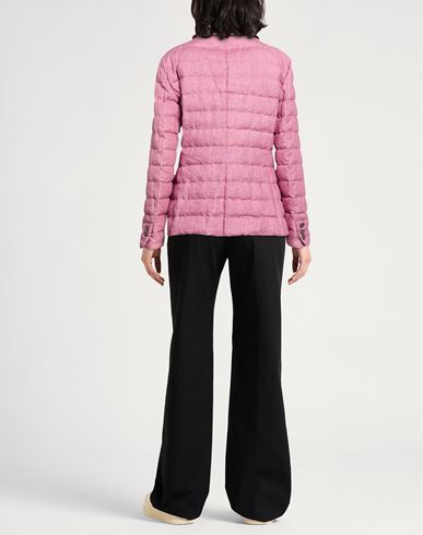 Woman Puffer Mauve Size 6 Linen
