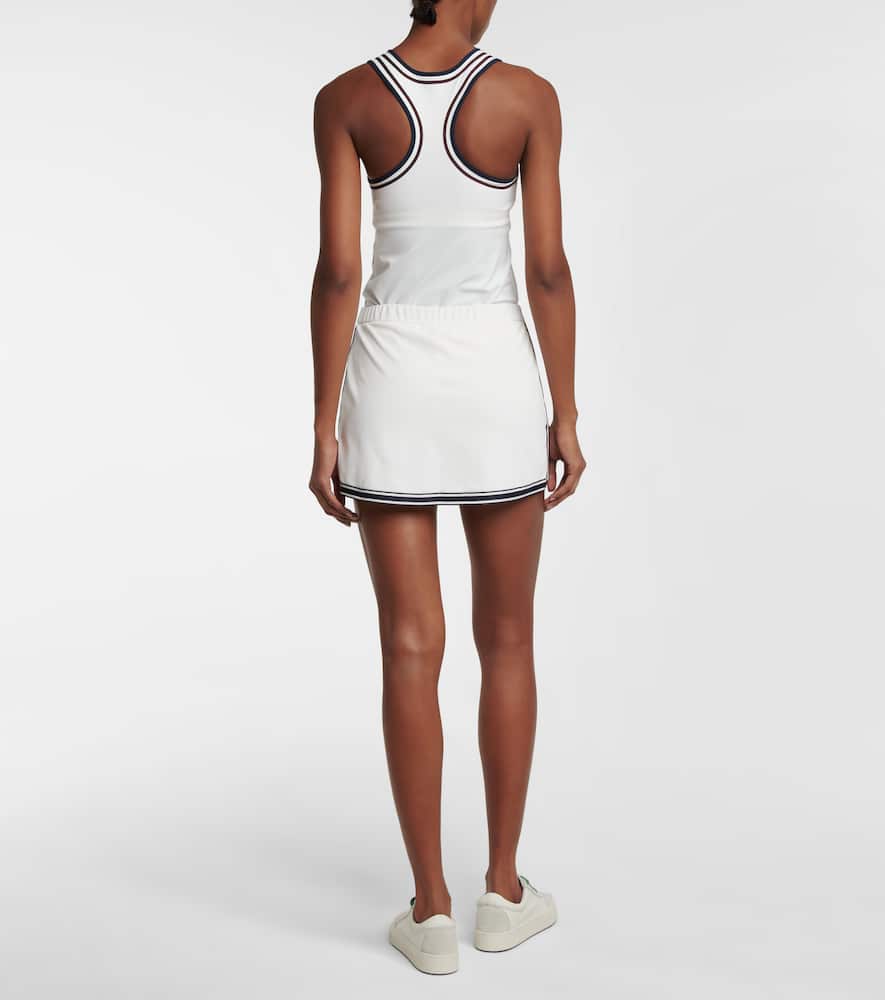 Jersey tennis miniskirt
