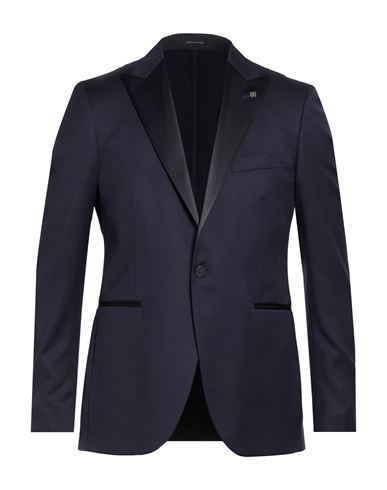 Man Blazer Navy Size 40 Super 110s Wool