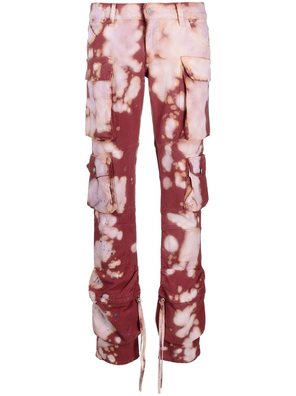 Essie tie-dye cargo trousers - Pink