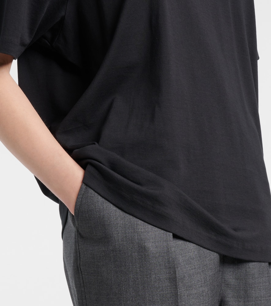 Harper cotton jersey T-shirt
