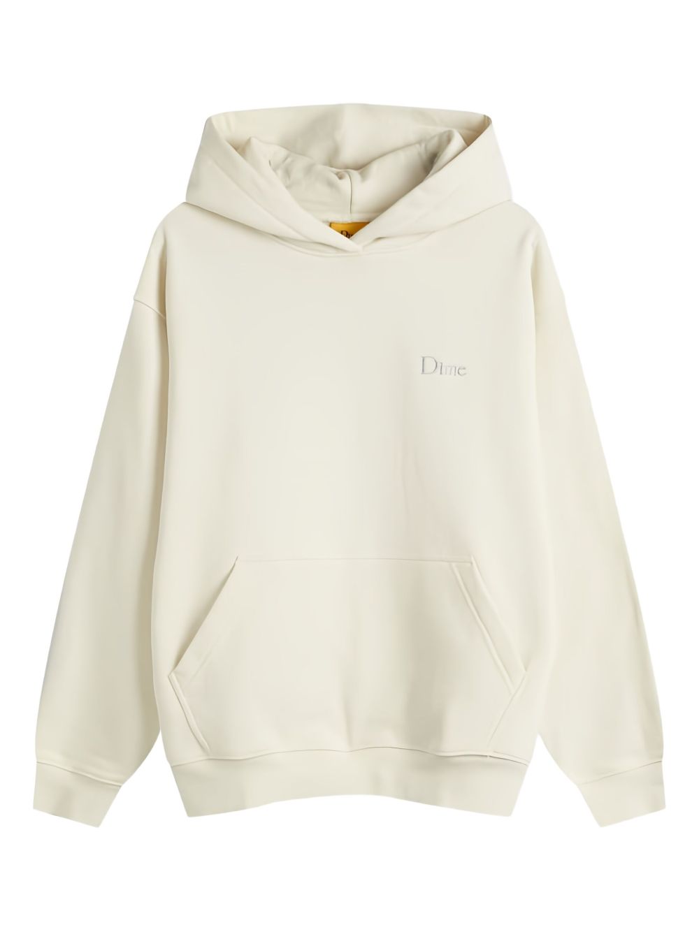 Logo-embroidered hoodie - Neutrals