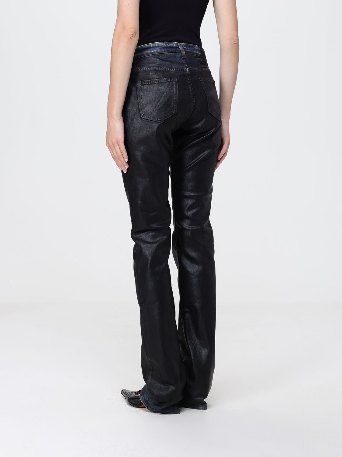 Jeans Woman color Black