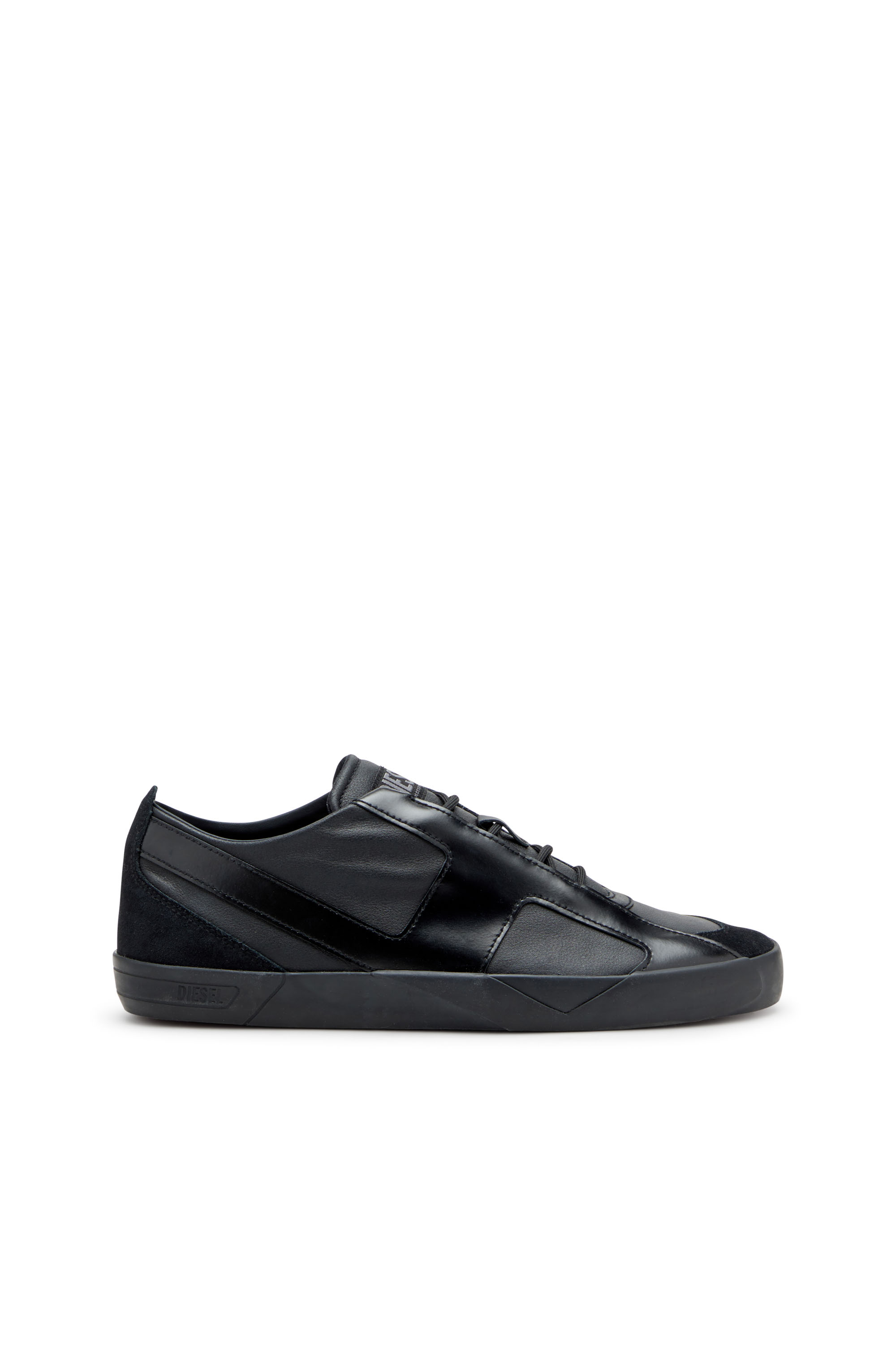 S-Slante-D-Sneakers in suede and leather with D logo - Sneakers - Man - Black