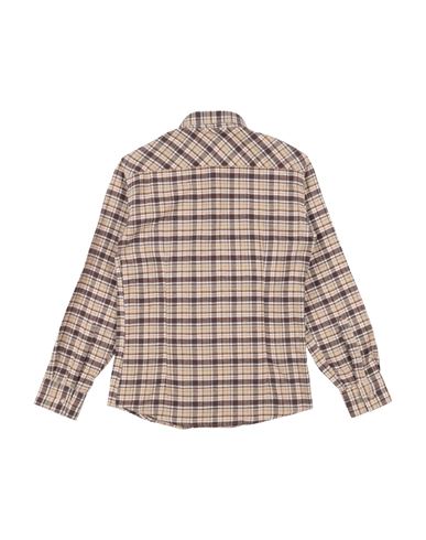 Kid Boy Shirt Beige Size 10 Cotton