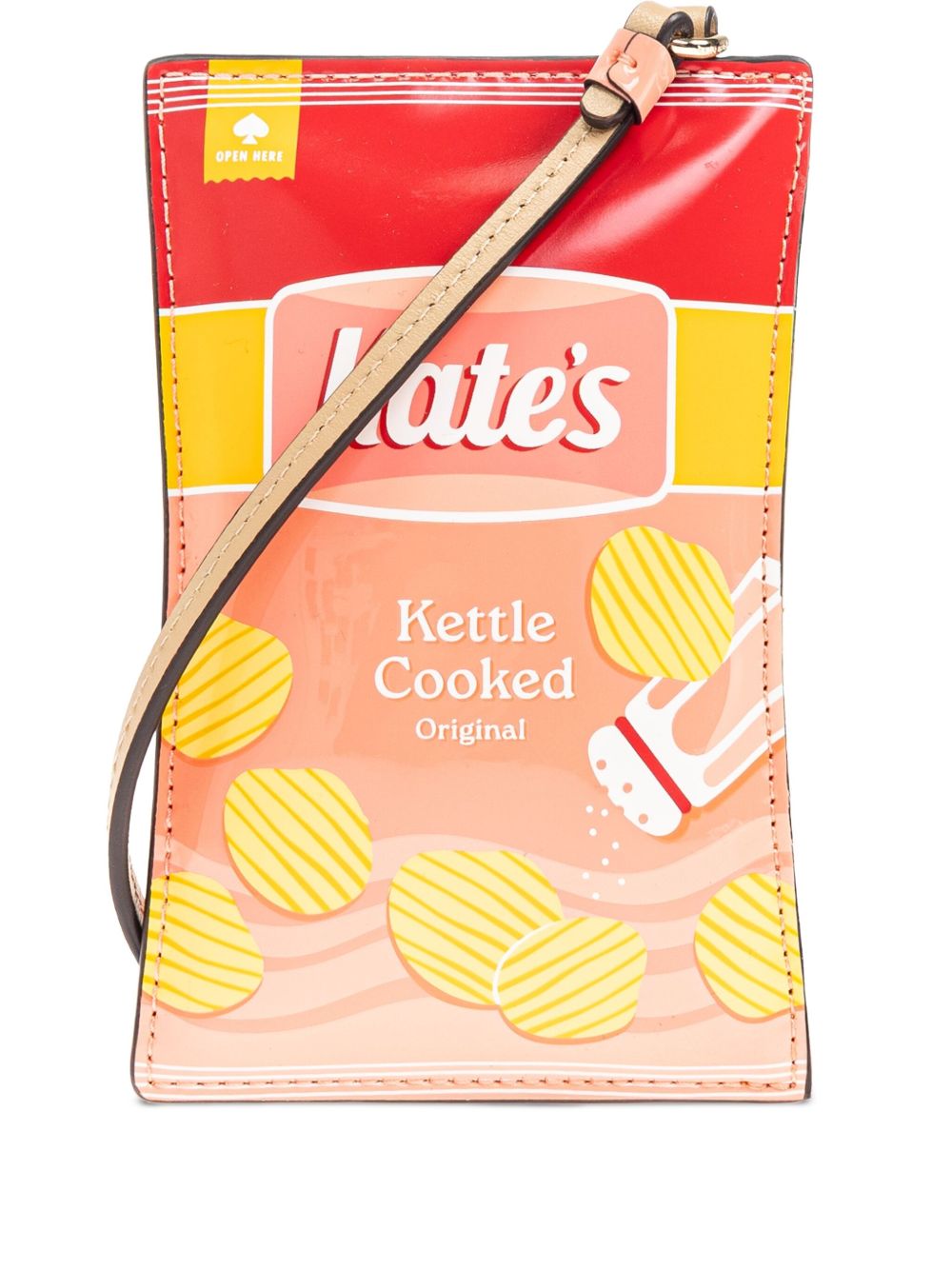 Snack Time card holder - Red