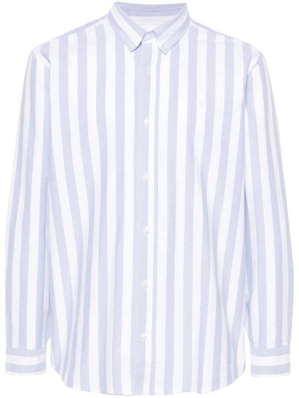 Dillion striped shirt - White