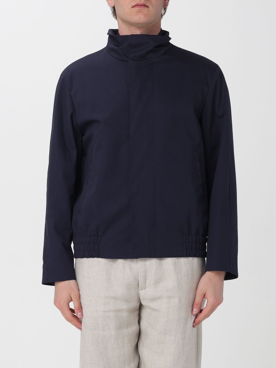 Jacket Men color Blue