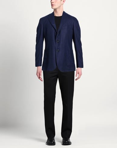 Man Blazer Navy Size 36 Cashmere