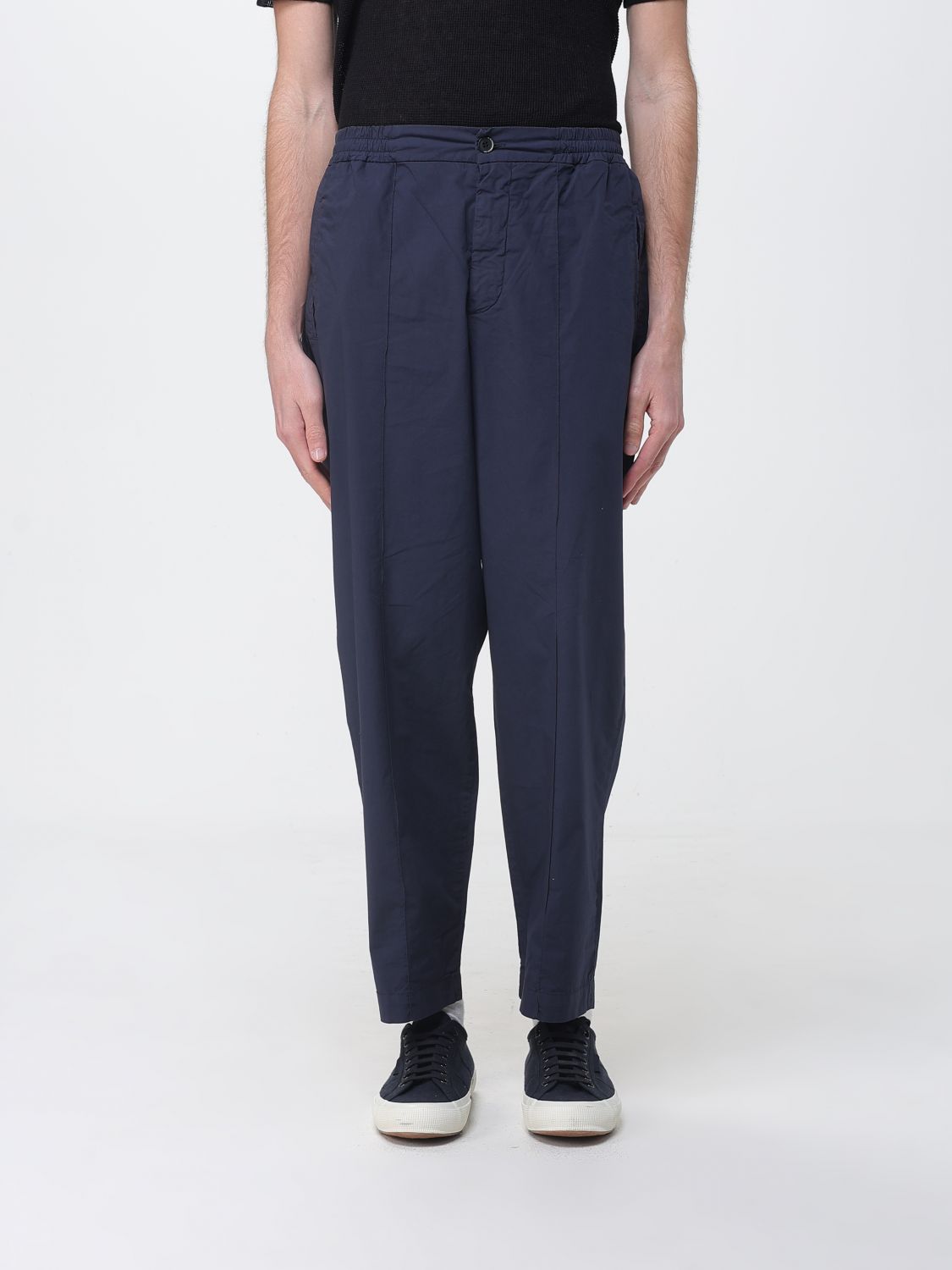Pants Men color Navy