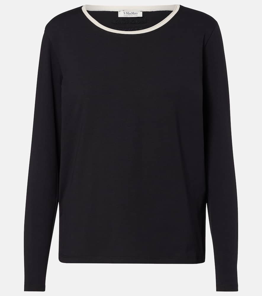 Divina cotton-blend T-shirt