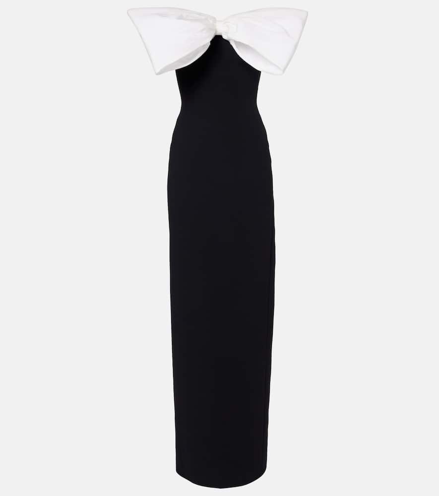 Bow-detail gown