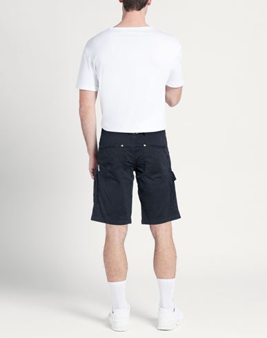 Man Shorts & Bermuda Shorts Midnight blue Size 26 Cotton