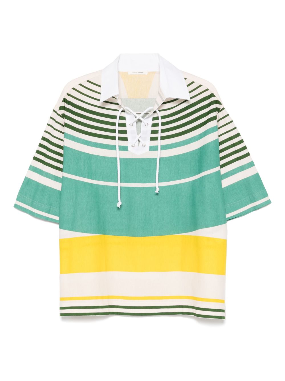 Craig Green Wave polo shirt - Neutrals