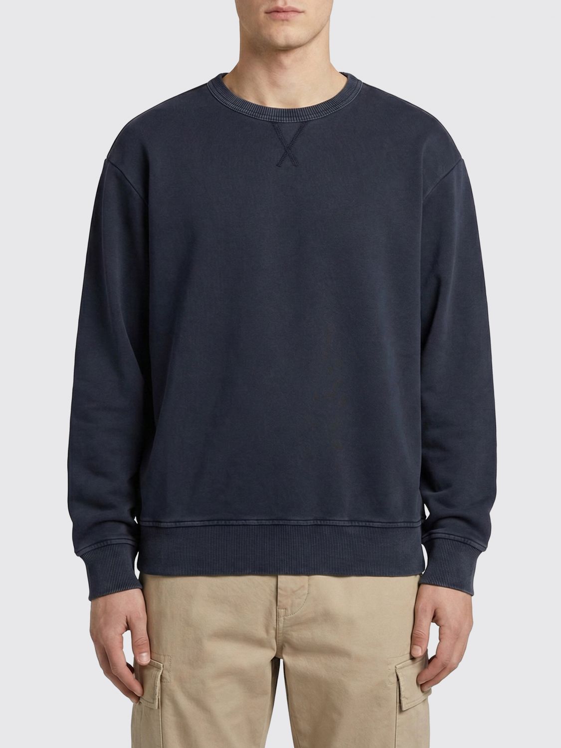 Sweatshirt Men color Blue