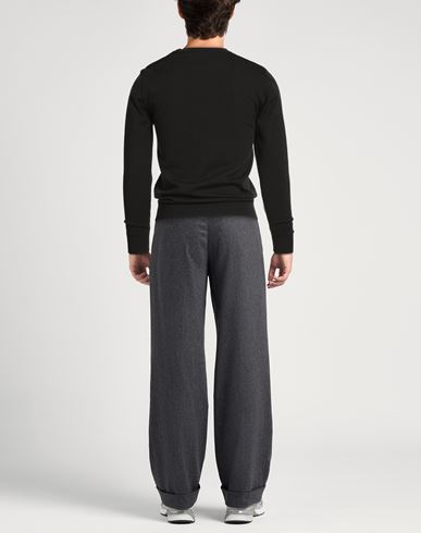 Man Sweater Black Size 38 Merino Wool