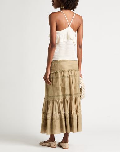 Woman Top Ivory Size M Viscose, Polyamide