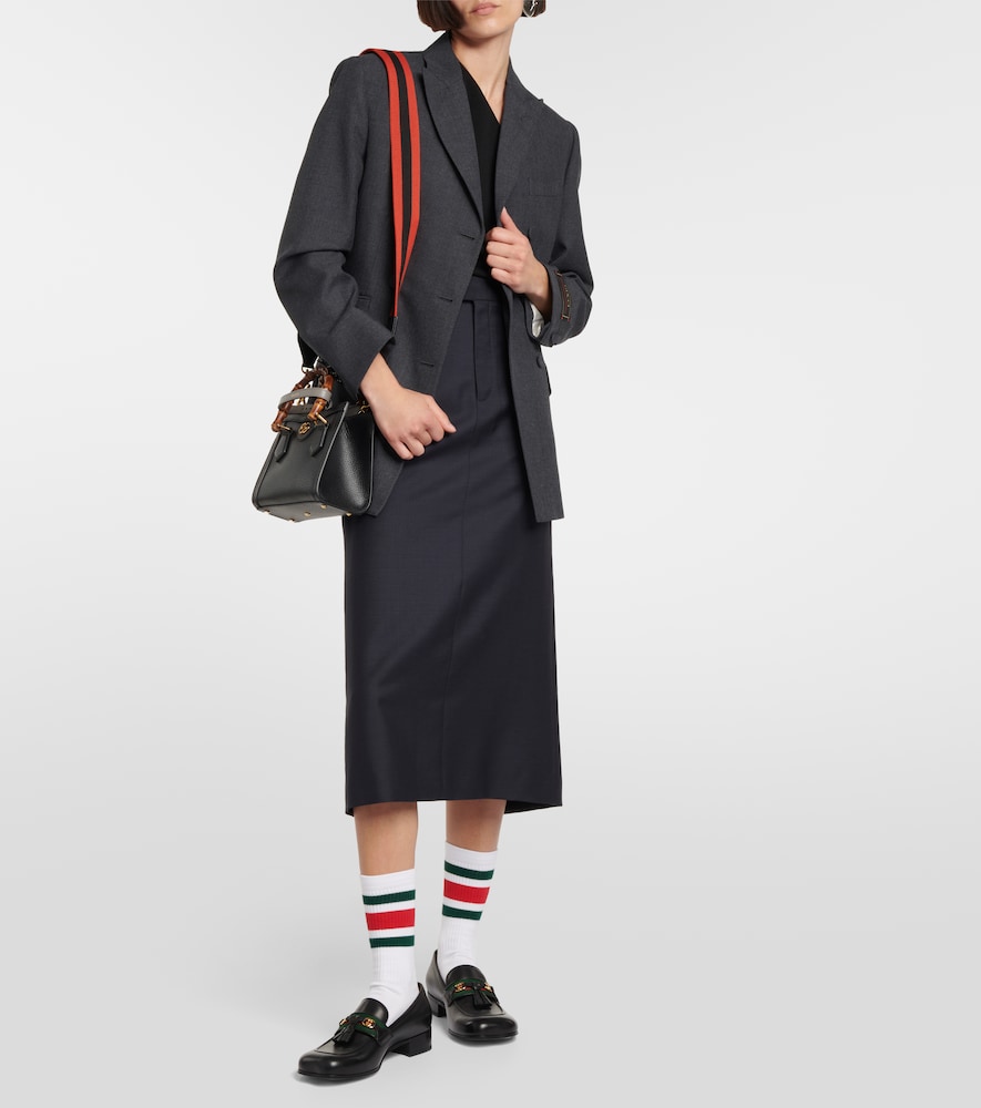 Gucci Web Stripe Interlocking G socks