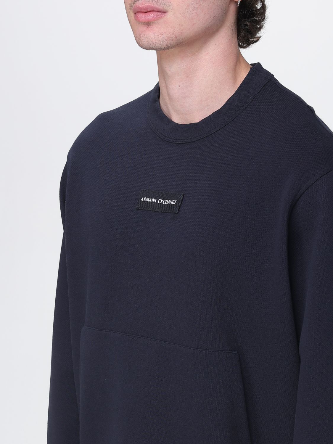 Sweatshirt Men color Navy