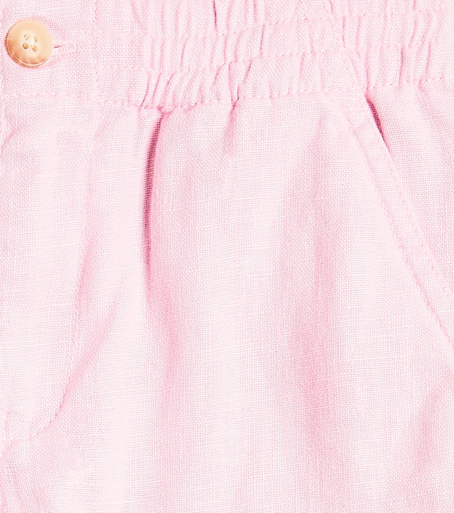 Polo Ralph Lauren Kids Linen wide-leg pants