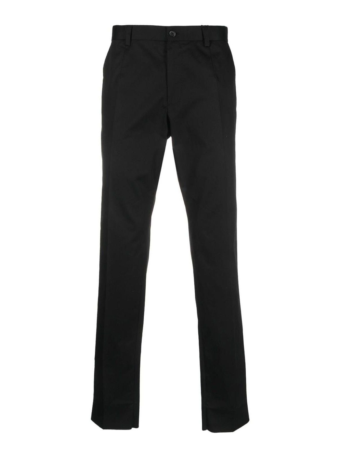 Straight leg trousers