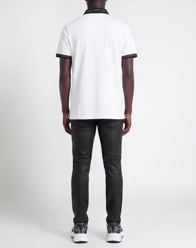 Man Polo shirt White Size M Cotton