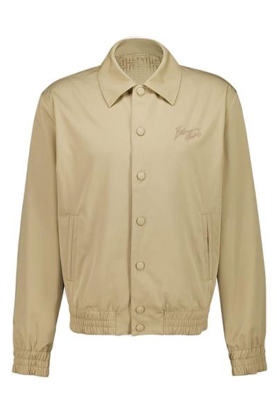 Balmain Paris Logo Embroidered Bomber Jacket