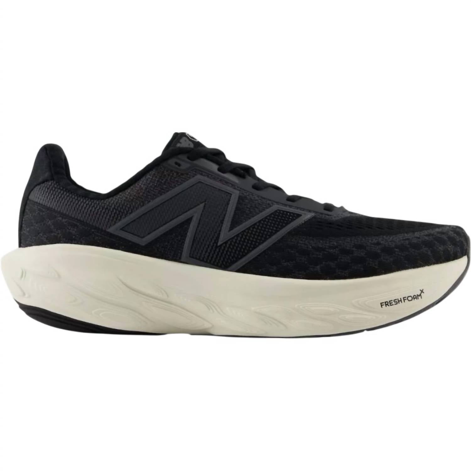 Men's Fresh Foam X 1080 V14 Running Shoes In Black Grey