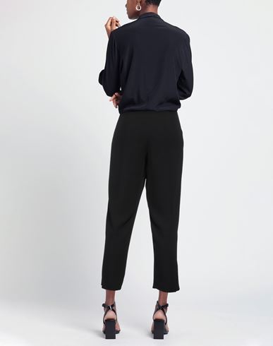 Woman Pants Black Size 4 Polyester, Elastane
