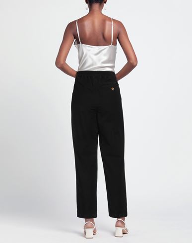 Woman Pants Black Size 2 Cotton