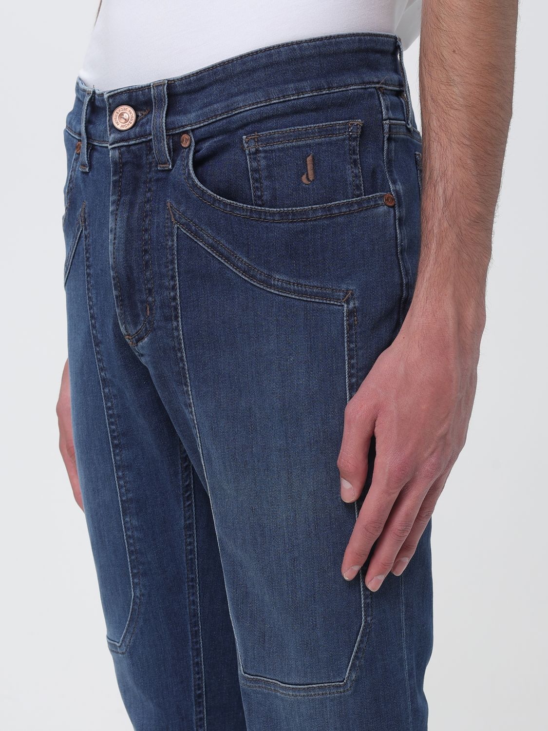 Jeans Men color Blue