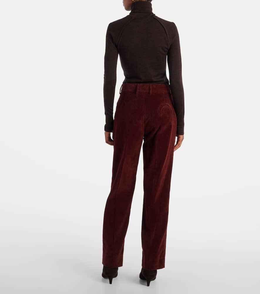 Blazé Milano Nana cotton corduroy straight pants