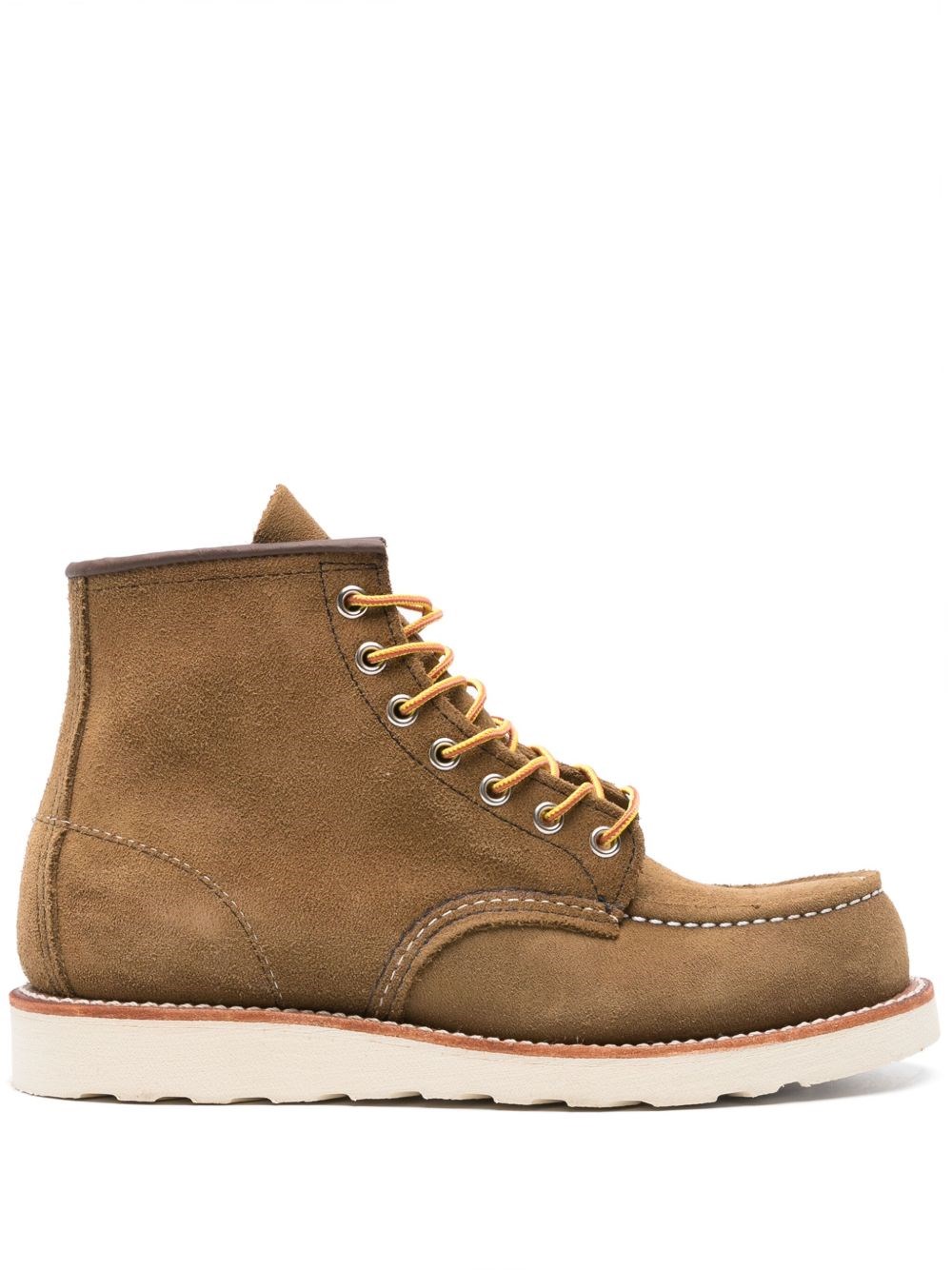 - Classic Moc Leather Ankle Boots