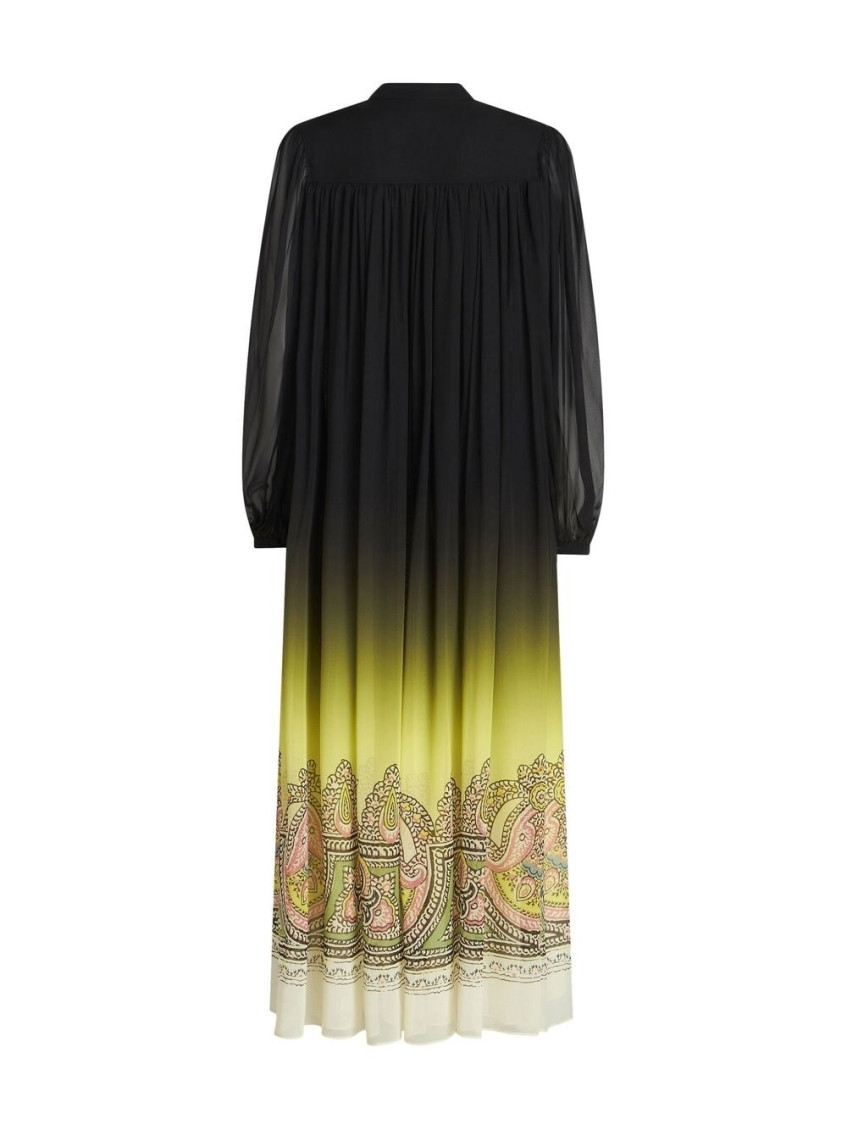 - Printed Silk Dress