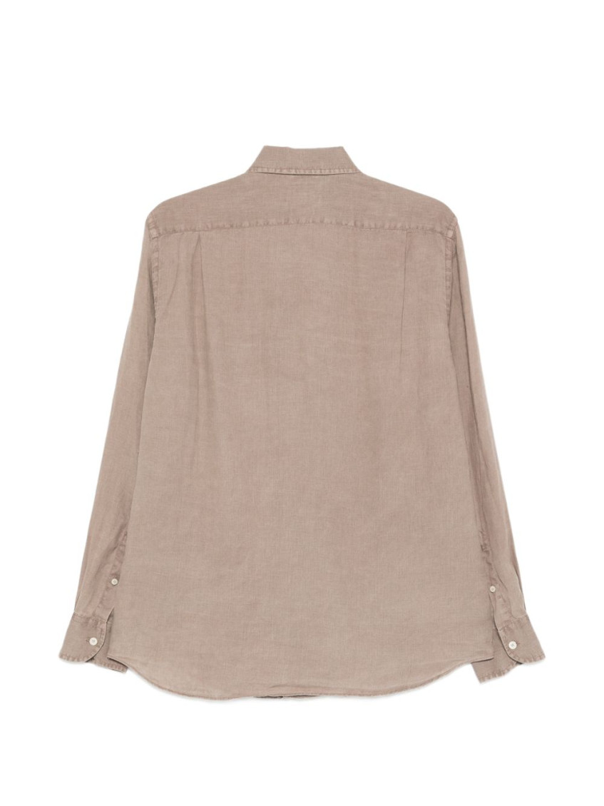 Beige Regular Fit Shirt