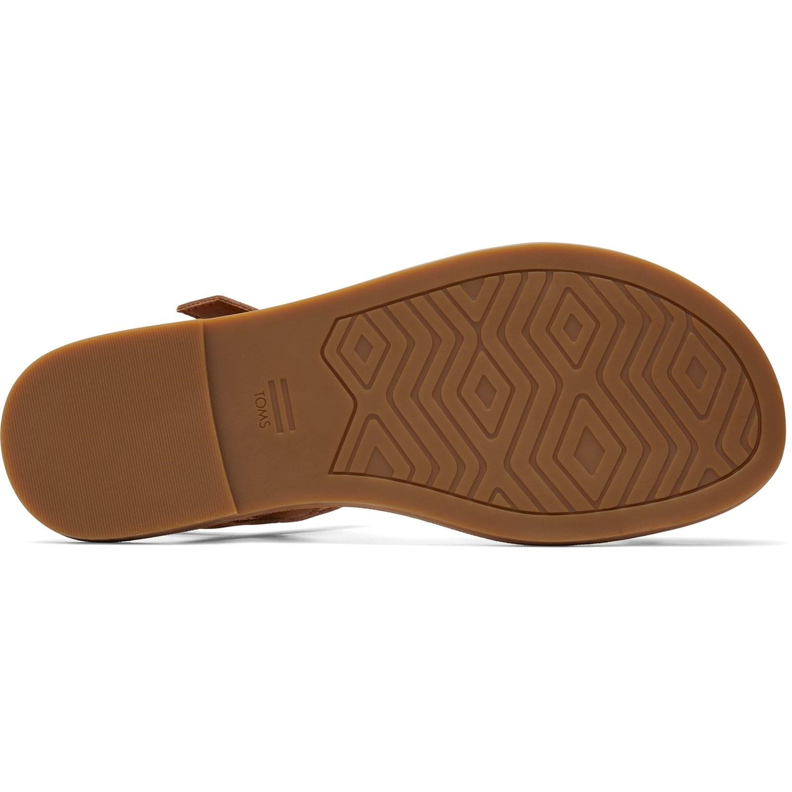 Toms Kira Leather Women's Tan Sanda
