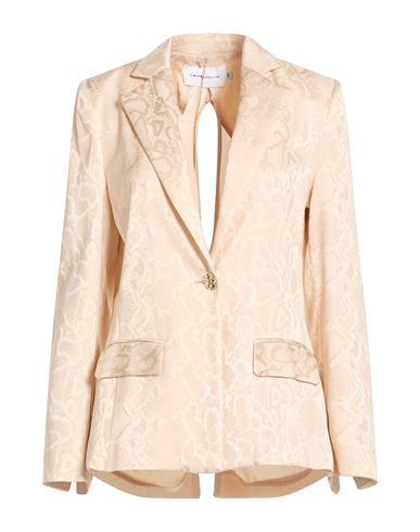 Woman Blazer Ivory Size 6 Viscose