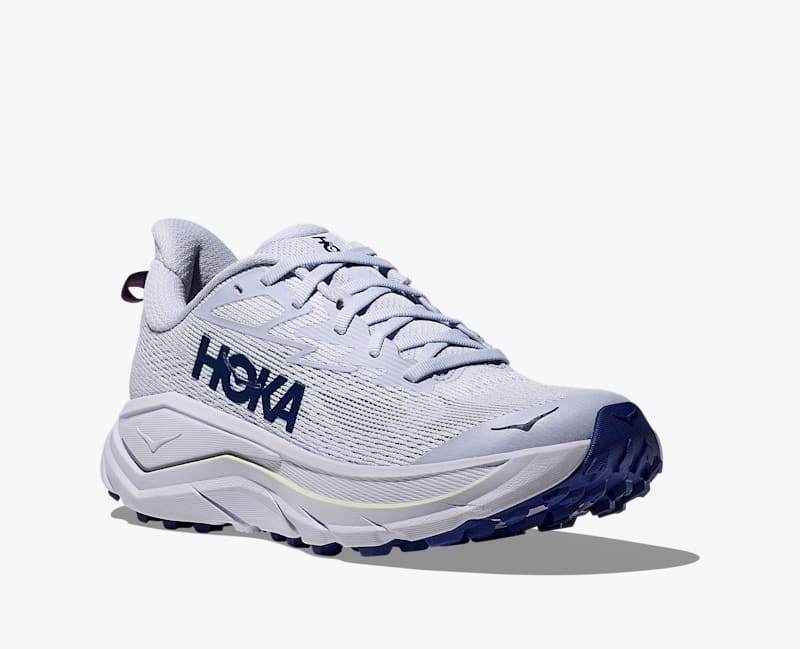 HOKA Women's Challenger 8 Shoes in Ambient Blue/Blueberry