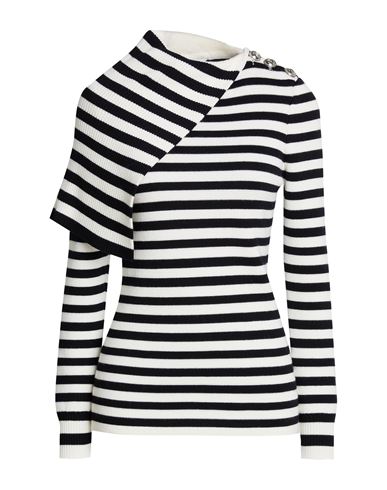 Woman Turtleneck Black Size L Merino Wool