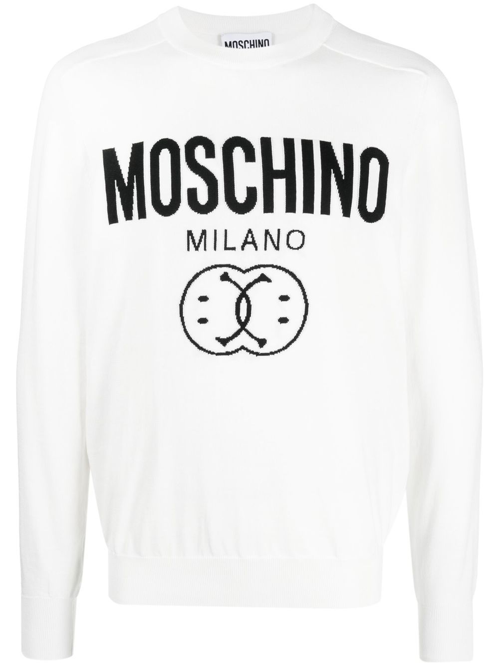 Logo-print sweatshirt - White